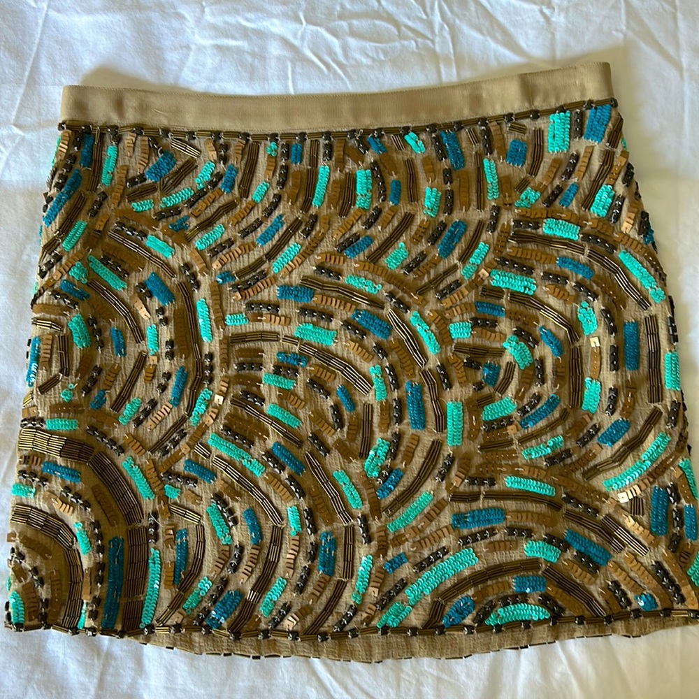 Anthropologie ecoté mini skirt